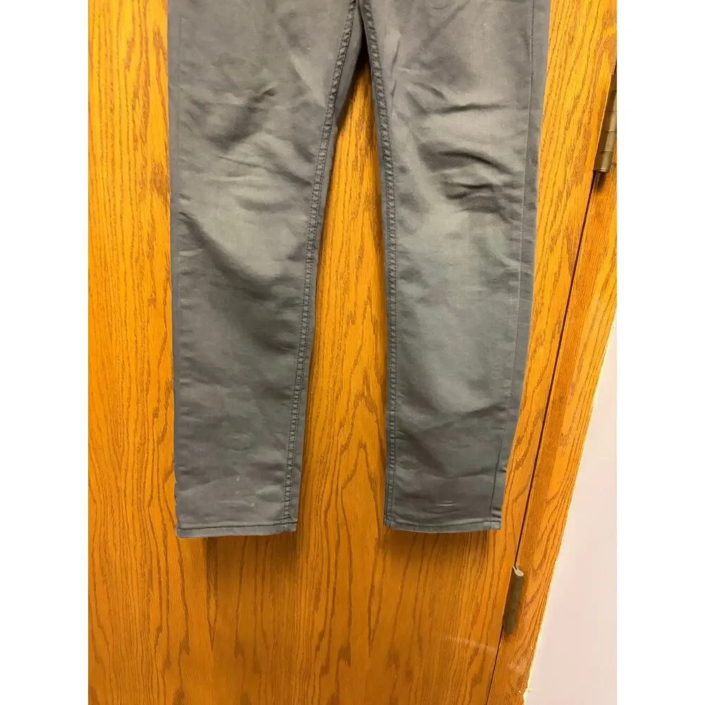Levi's 511 Slim Fit Jeans Gray Stretch Denim Men's 29x30 Five Pocket